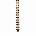 Gold & Black Crystal Alternating Tennis Bracelet